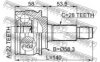 FEBEST 0710-GVJB Joint, drive shaft